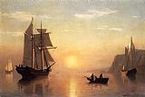 William Bradford Sunset Calm in the Bay of Fundy painting